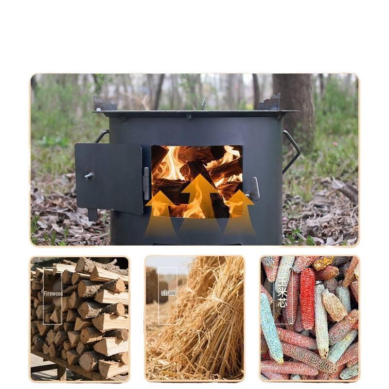 Yuzhou Extra-Thick Portable Camping Wood Stove