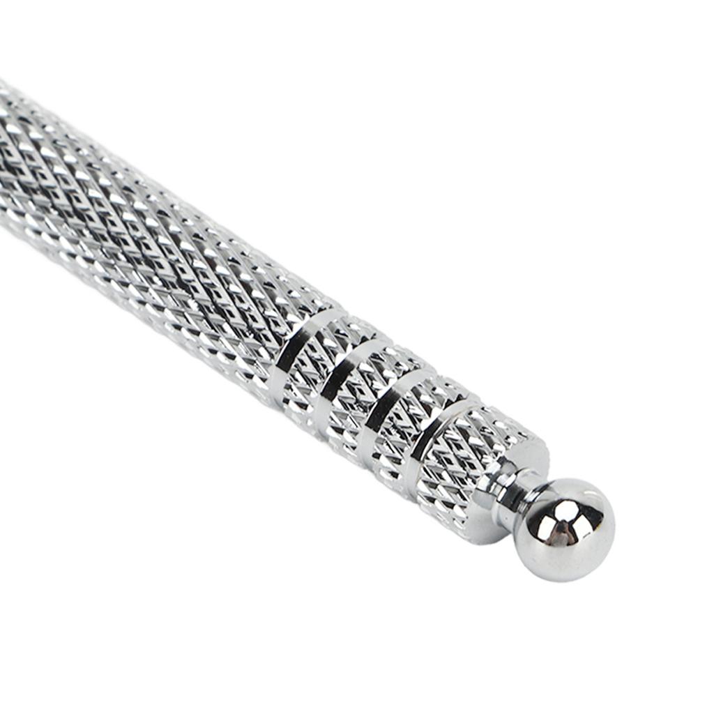 Copper Ear Acupuncture Pen Professional Ergonomic Ear Acupoint Reflexology Massage Tool Silver