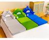 Multi-Function Folding Toddler Sofa: Cartoon Design, Washable Cushion, Perfect for Boys & Girls' Reading and Play.