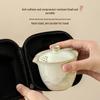 Ru Kiln Portable Ceramic Travel Tea Set