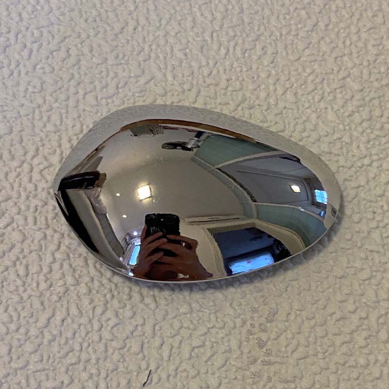 

Новые модные заколки для волос в форме яичной скорлупы для женщин, металлические овальные зажимы для волос, держатель для хвостика на затылке для девочки, заколки-автоматы, аксессуары для волос