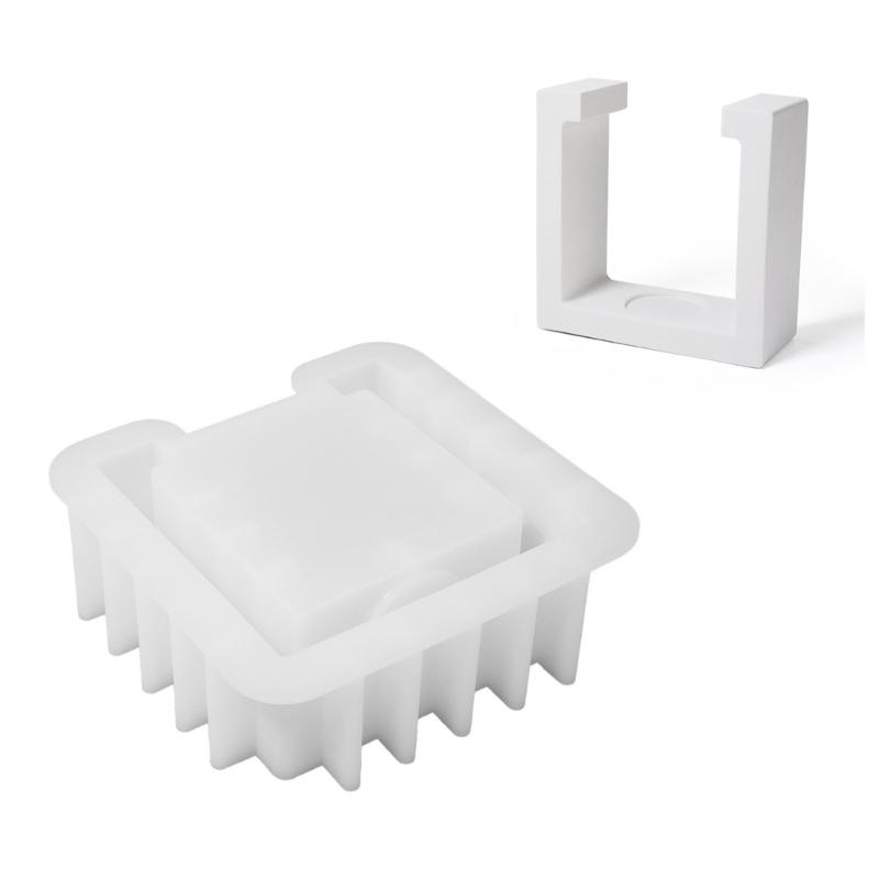 Kerzenhalterform, unregelmäßige Form Kerzenständerformen für DIY-Kerzenhalter Kerzenständer Weihnachtsgeschenk Heimdekoration