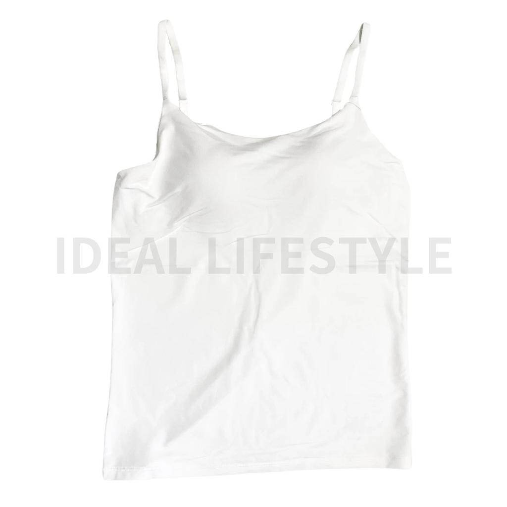 Uniqlo AIRism Bra Camisole S-4XL with Cups Sleeveless Tank Women 482186 NWT