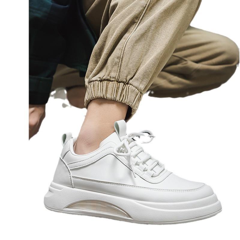 Men's shoes new summer velvet cotton shoes versatile sports board shoes men's casual leather shoes heightening small white tide shoes