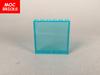 MOC Blocks Trans Lights Blue Brick 1x1 1x2 1x4x6 1x5x6 Ice Cave Ocean Water River House Construction Block Accessories Children's Toy