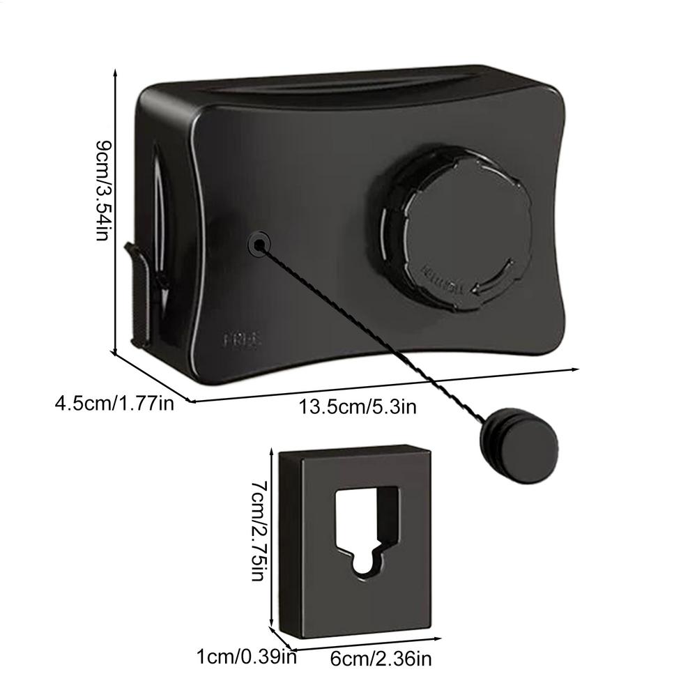 Retractable Clothesline Outdoor Wall Jackets Drying Lines Space-Saving Adjustable Clothesline For Backyard Bedroom Apartment