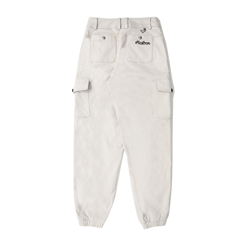 MALBON GOLF Debell Jogger Pants Cream (Woman)