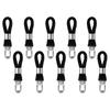 10Pcs Braided Cotton Loop Towel Clip Towel Hook Holder Towel Hangers Rack Metal Clip Home Storage Hanger Easy to Use