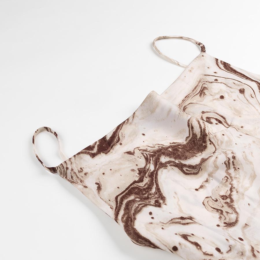 2025 Spring Tie-Dye Slim Camisole Dress for Women