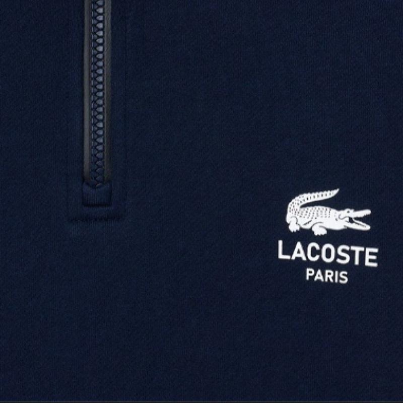 Lacoste Unisex Casual Half Zip Sweatshirt Sh2735 54n 166