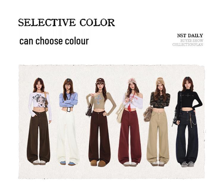 2025 American Retro Versatile Extended Jeans (Accessories Excluded)