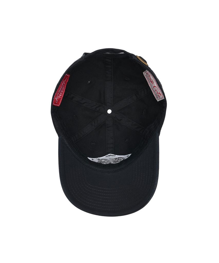 Amelikannideul Coca-Cola Square Mark Ballpark Cap - Black