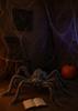 Włochaty Duży Szary Pająk Tarantula Dekoracja Ozdoba Halloween Horror 60Cm