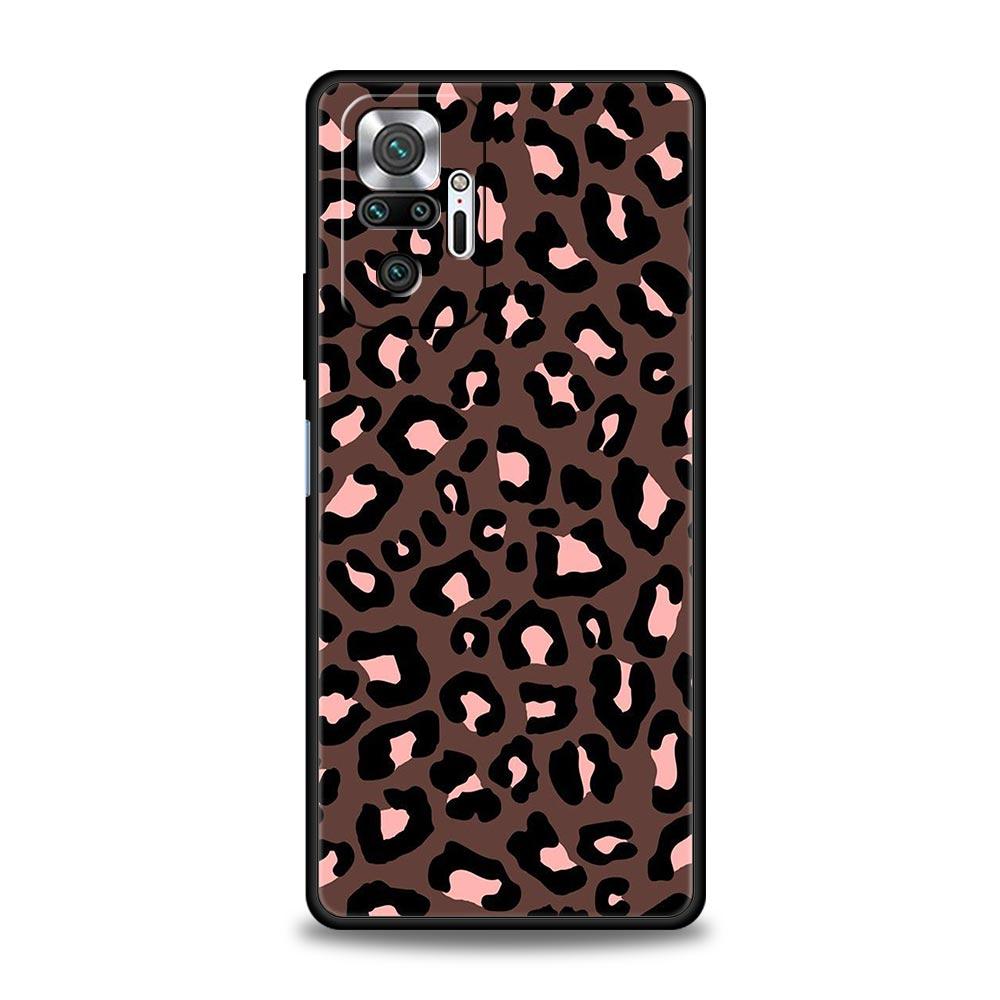 Fashion Tiger Leopard Print Phone Case For Xiaomi Redmi Note 14 13 12 Pro Plus 5G 9S 9 10 11 4G 14C 13C 12C 10C 9C 9A Soft Cover