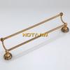 Antique Brass Bathroom Towel Holder Single Towel Bar Towel Rack Solid Aluminium Towel Rail 30/40/45/50/60cm Bathroom Accessories