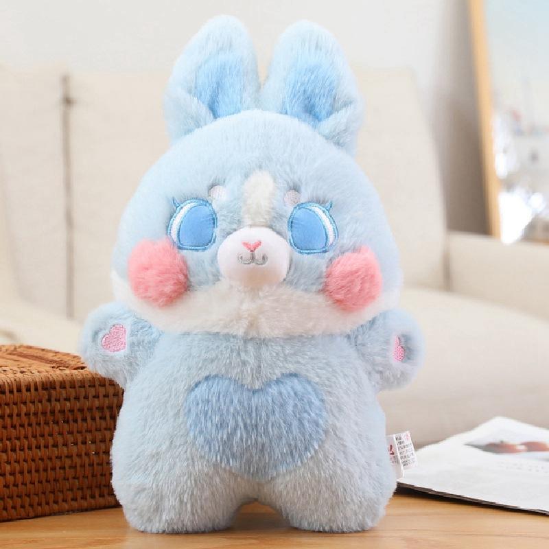 

Люблю Энни Кролик Плюшевая Игрушка Кукла Милая Маленькая Крольчиха Кукла для Обнимания Кукла для Сопровождения в Кровати 35cm морской синий