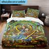3PCS Wonderful Wizard Adventure 3pcs Bedding,Including 3PCS Duvet Cover And 2pcs Pillowcases Perfect for Christmas,Ideal for Bedroom, Dormitory