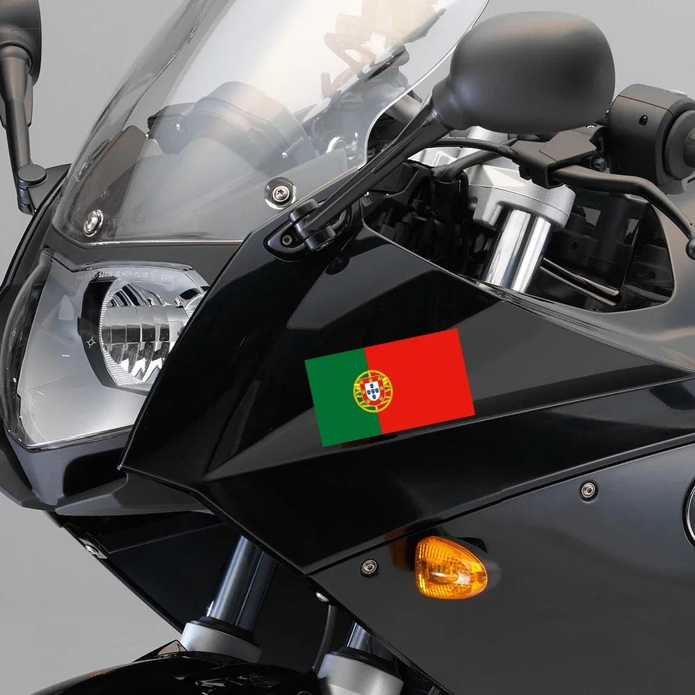 5 Sizes Portugal Flag Car Sticker Creative Auto Motorcycle Decoration PVC Stickers Waterproof Styling Decals Car Accessories