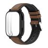 For Redmi Watch 5 Active Silicone Cover Sport Dermis For Redmi Watch 5Lite TPU Soft Shell and Leather Band Strap+Case
