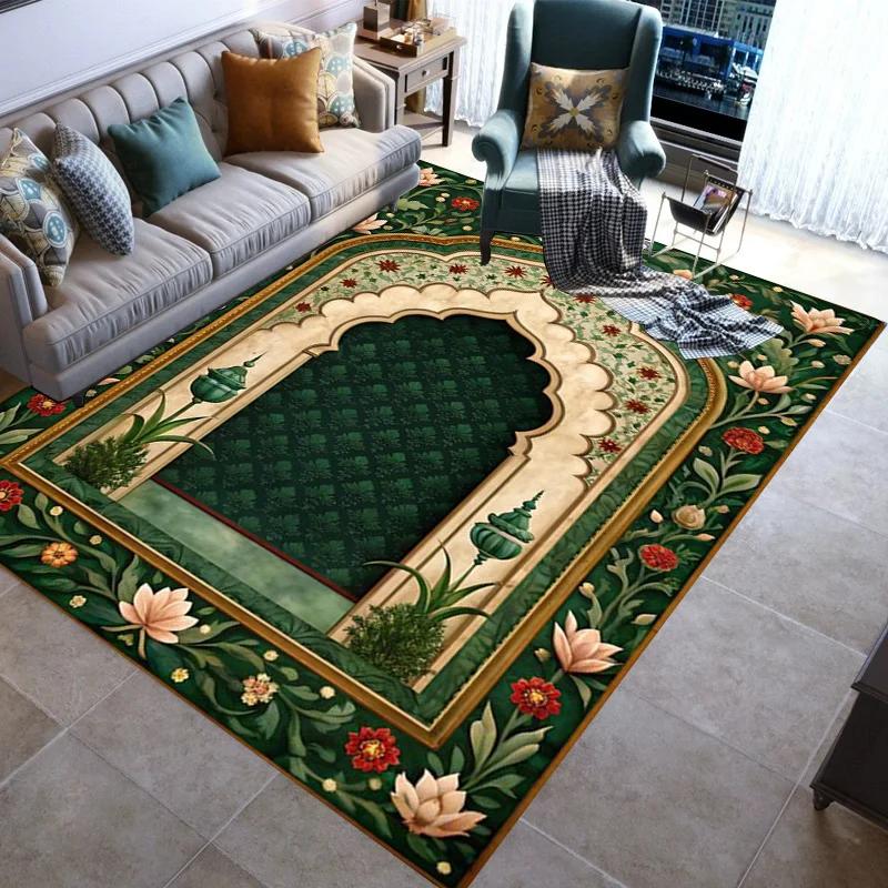 Islamic Elegance Prayer Rugs Muslim Gift Ideas Sophisticated Islamic Prayer Carpets and Floor Mats for Your Prayer Space