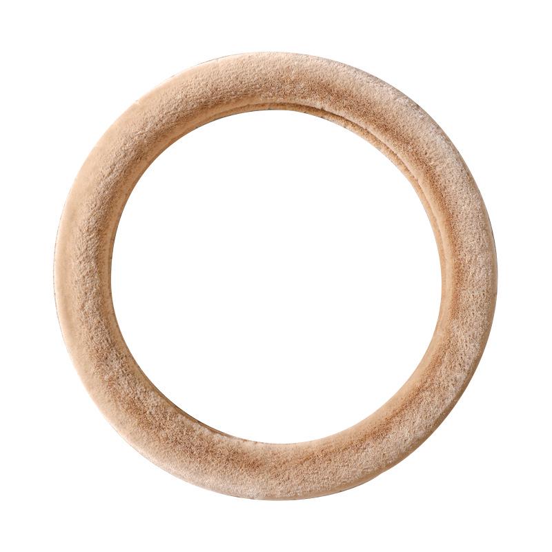 Winter Plush Universal Heated Steering Wheel Cover - Fashionable, Warm, Protective Car Interior Accessory