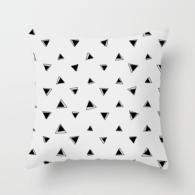 Home Furnishings Sofa Pillow Cover Modern Simple Geometric Abstract Cushion Cover Cushion Cover