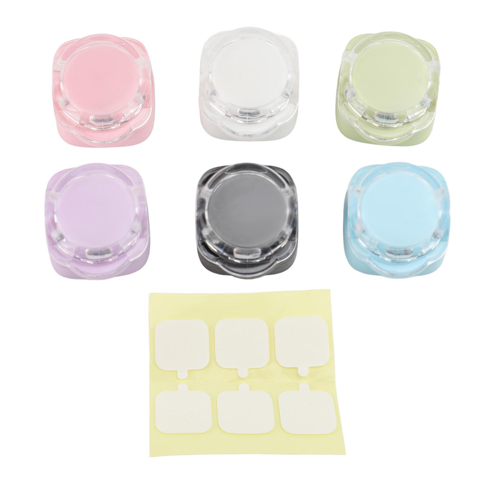 

6шт магнитные держатели для шнура зарядный кабель управления клипса клей монтажный провод органайзер для D