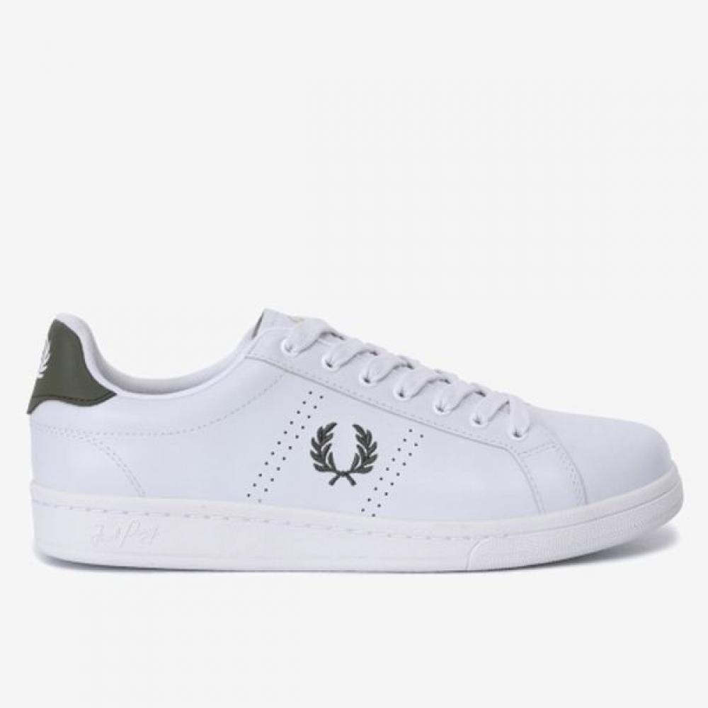 

Fred Perry B721 Leather White Sneakers SFPU2436312 W20/290