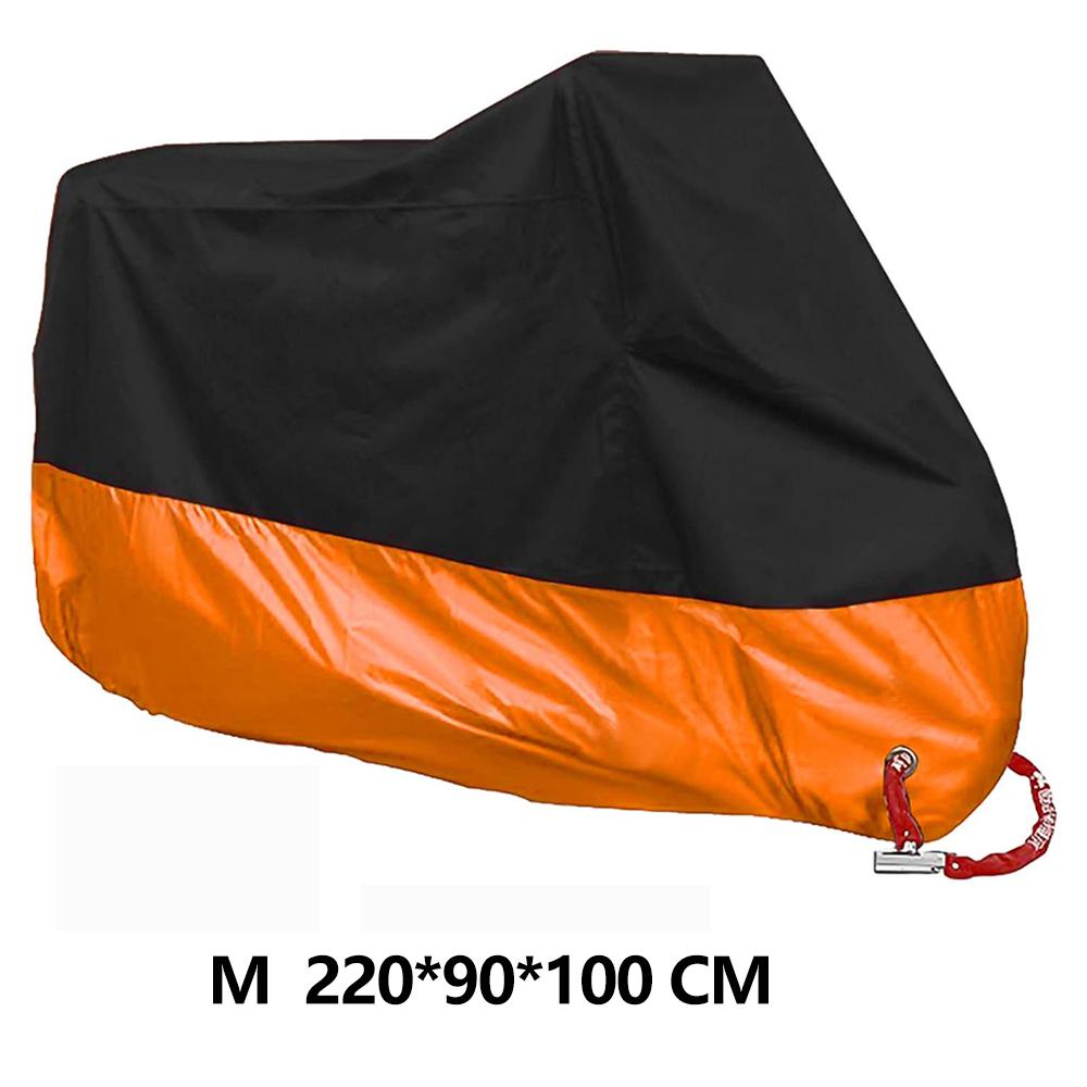 

Чехол для мотоцикла Водонепроницаемый чехол для скутера для улицы и дома Износостойкая ткань Чехол для мотоцикла на все времена Пылезащитный УФ-защитный