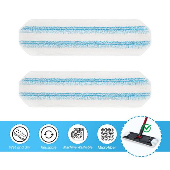Náhradní hadřík na mop pro O-Cedar H2Pro Mokrá mikrovláknová podložka proti znečištění Vlákna s vysokou hustotou Podložka na drhnutí podlahy