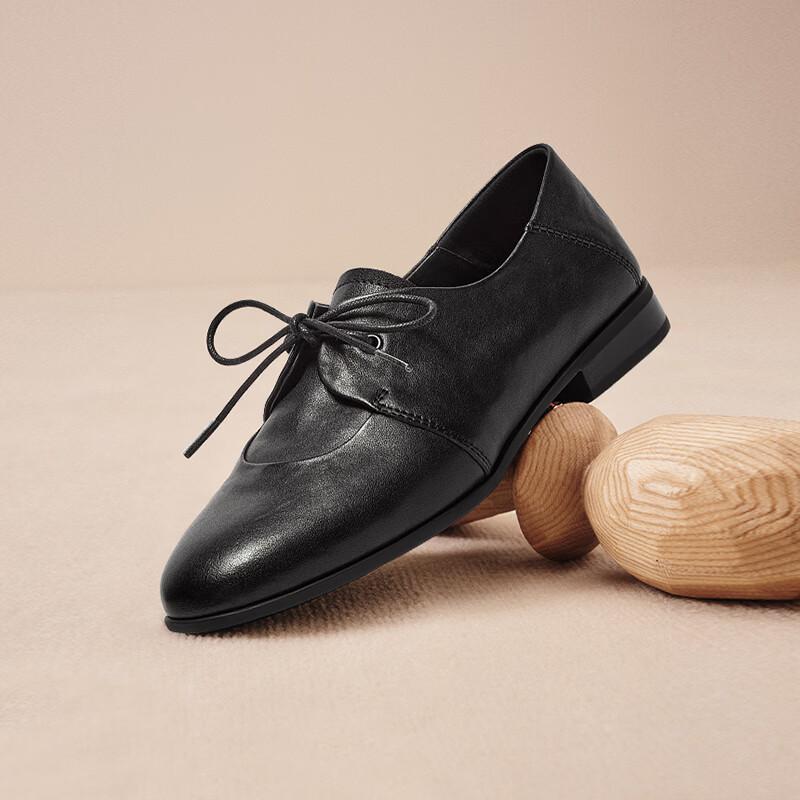 Bata Oxford Leather Commuter Women's Shoes