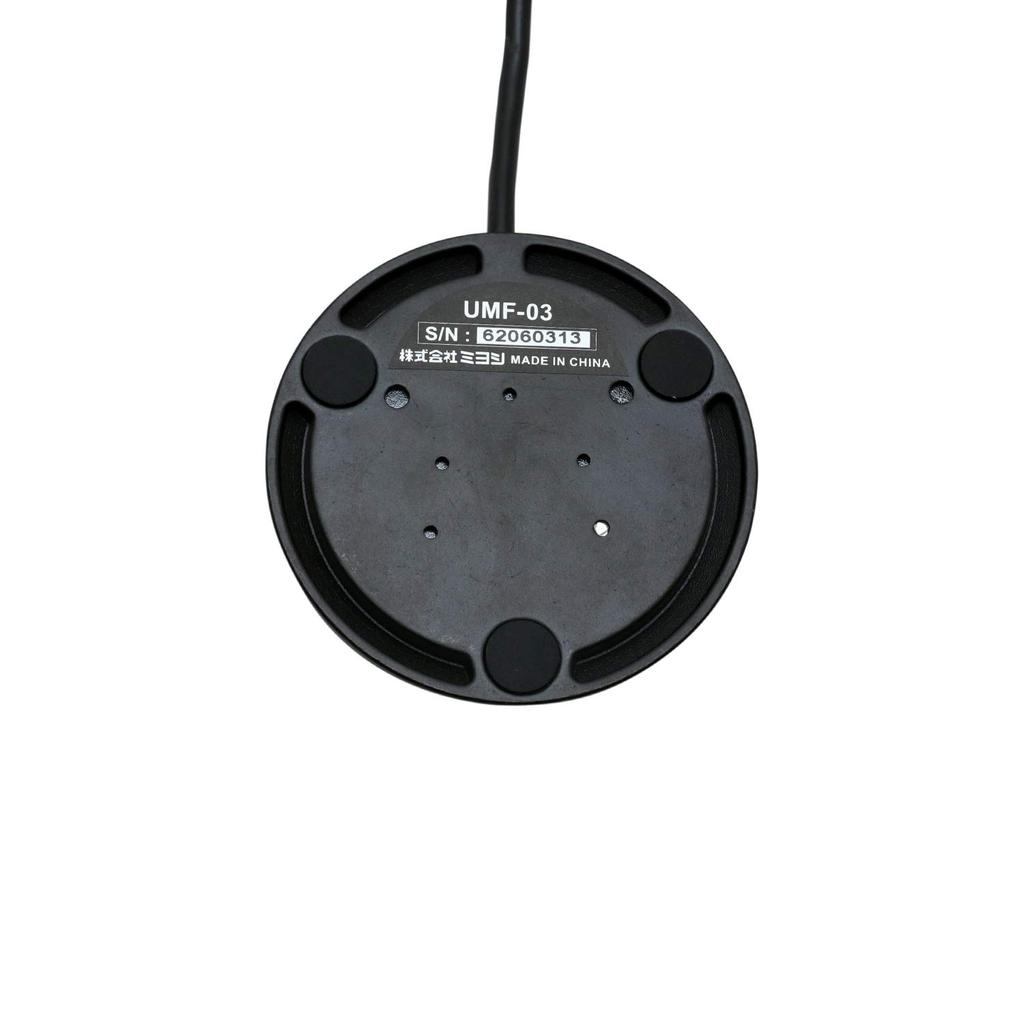 Miyoshi USB Digital Flat Omnidirectional Compatible with Microphone, Type, Windows/MacOS, ZUMF-03/BK