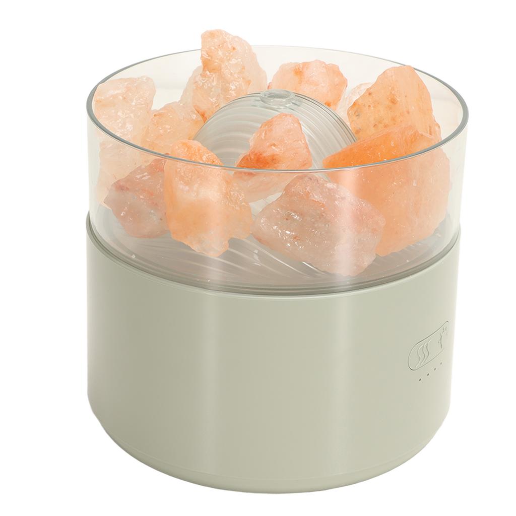 Aromatická lampa Zvlhčovač vzduchu Barevný Pohodlný Multifunkční Křišťálová solná lampa Difuzér DC5V 200ML