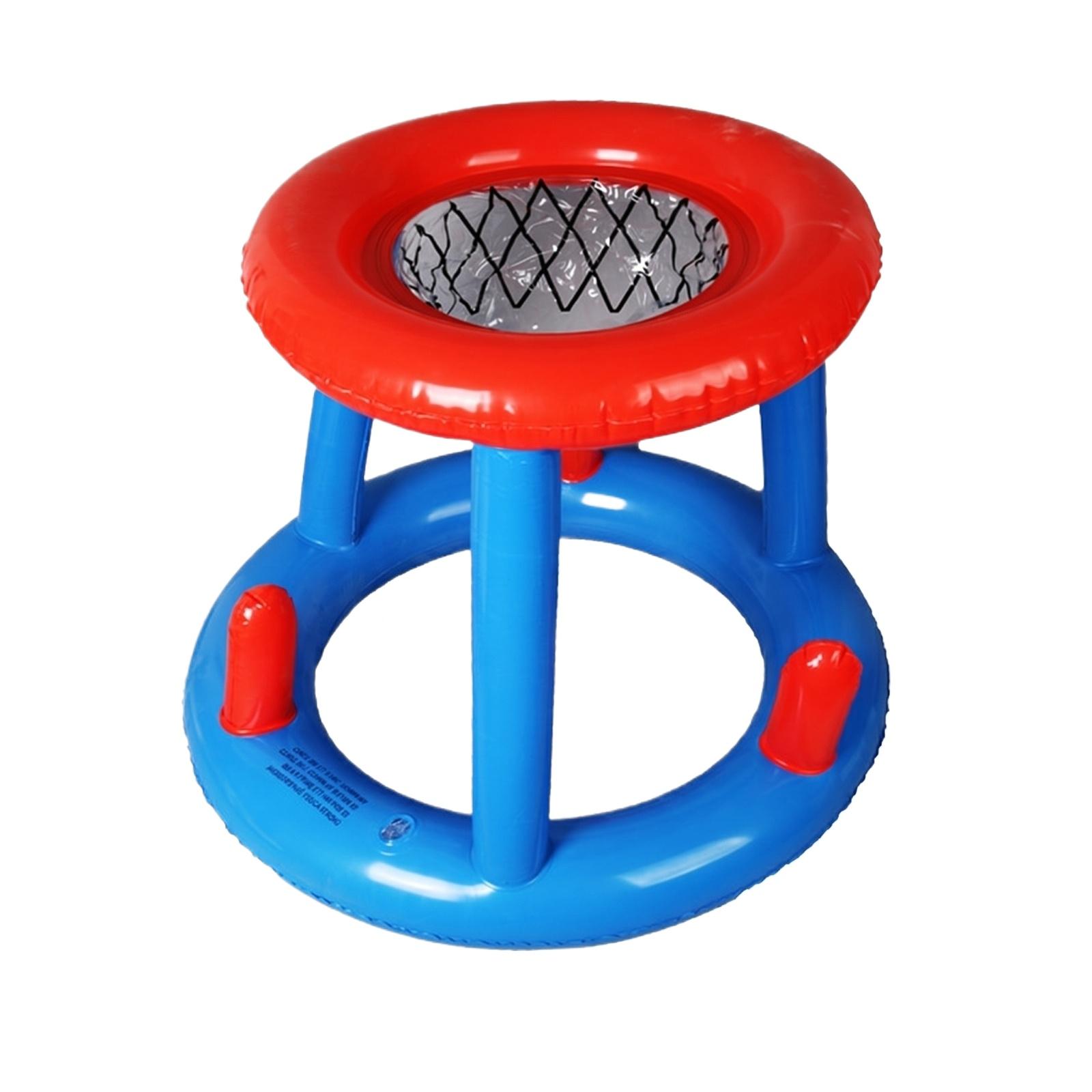 

Inflatable Water Basketball Hoop Outdoor Pool Game Toy For Kids And Adults One Size
