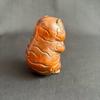 Chinese Boxwood Carving Exquisite lovely Tiger Statue Room Decor Interesting art