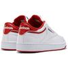 Reebok Club C 85 White Legacy Red Unisex Sneakers Black FX3371