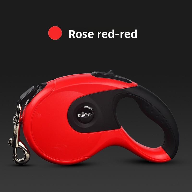 Traction Pet Rope With Abs Handle Andautomatic Telescopic Design For Training