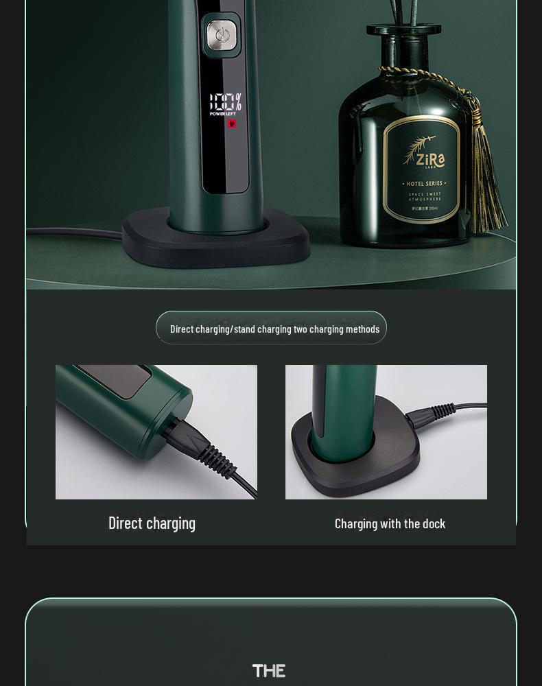 Rechargeable Waterproof Electric Hair Clipper Set