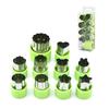 Stainless Steel Fruit Cutting Embossing Mold Small Wonton Biscuit Mold Heart/Flower Shape Vegetables Cutter Kitchen Tools