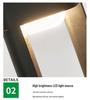 Solar-Powered Aluminum Minimalist Garden Light for Lawn, Villa, and Courtyard Lighting