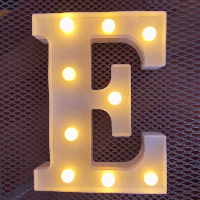 Popular 26-Letter Alphabet, Number & Symbol Lights for Events & Decor