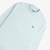 Fred Perry [sharp] Laurelis Graphic High Neck Sweatshirt   Light Ice Afpm2417770 R30