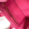 PRADA Canapa logo Bag Shoulder Bag Tote Bag Canvas pink