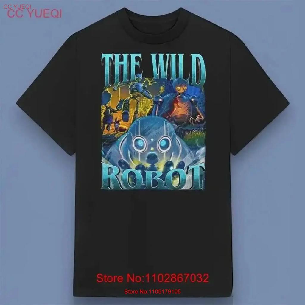 The Wild Robot Movie T Shirt Original Design Must Have For Fan S 4xl Vintage Streetwear Slightly Fashion Versatile