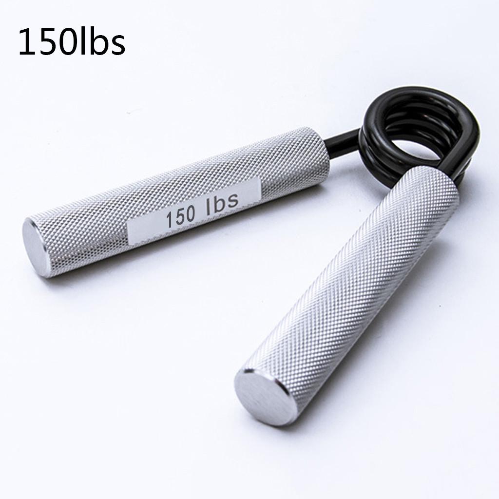 Men s Fitness Hand Grip Strengthener Adjustable Metal Spring Steel Aluminum Alloy Hand Exerciser 100-350 Pounds Resistance