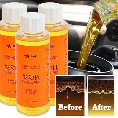 100ml Car Engine Anti-Wear Agent Anti Burn Oil Additive Automobile Engine Maintenance Noise Reduction Anti Shake Rust Inhibitor