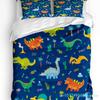 3pcs Bedding Set Cartoon Hot Air Balloon Home Textile Duvet Cover Pillow Case Boy Kid Teen Girl Bedding Covers Set