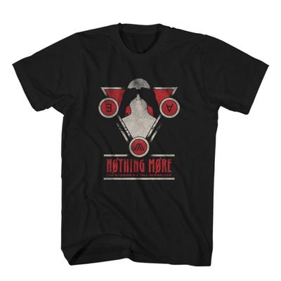 Men's Nothing More Eyes Covered Slim Fit T-shirt  Black