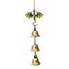 Traditional Gift Retro Dragon Hanging Bells, Metal Flying Wind Chime, Rustic Entrance Door Fantasy Outdoor Garden Ornament for Patio Porch Yard