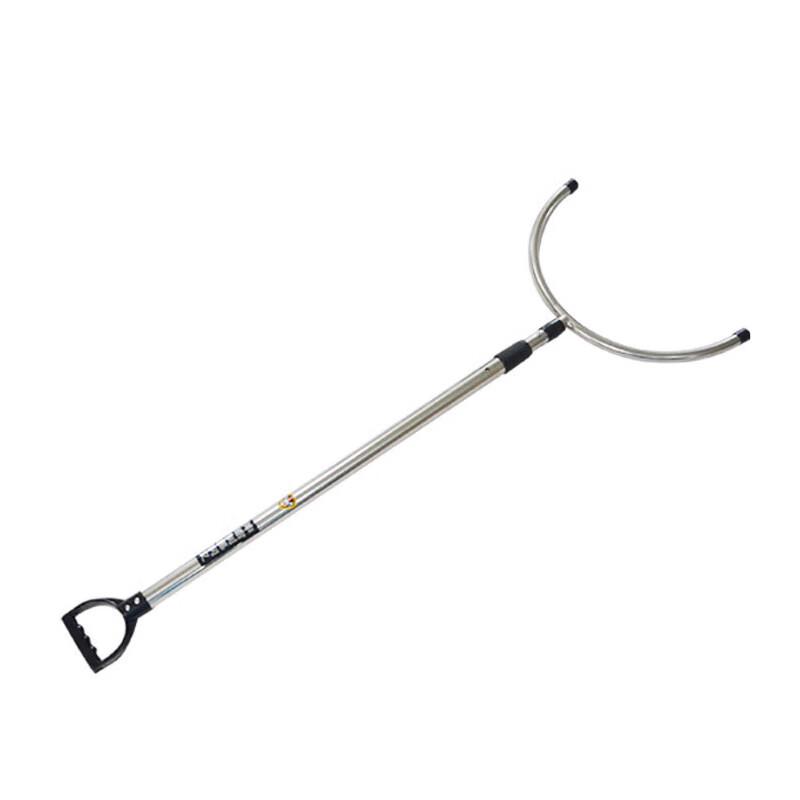 Riot Control Multi-Function Detachable Steel Fork with Capture Net